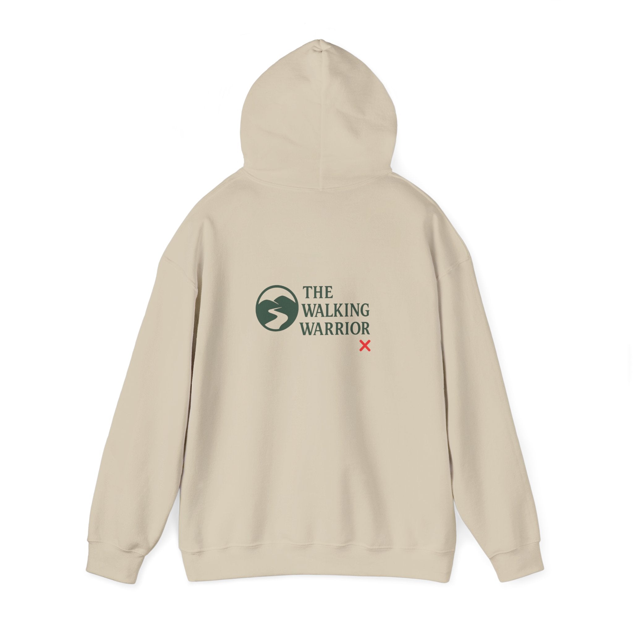 The Walking Warrior Sweatshirt, Cozy Unisex Hoodie, Inspirational Gift for Fitness Lovers, Motivational Apparel, Perfect for Spring and Fall