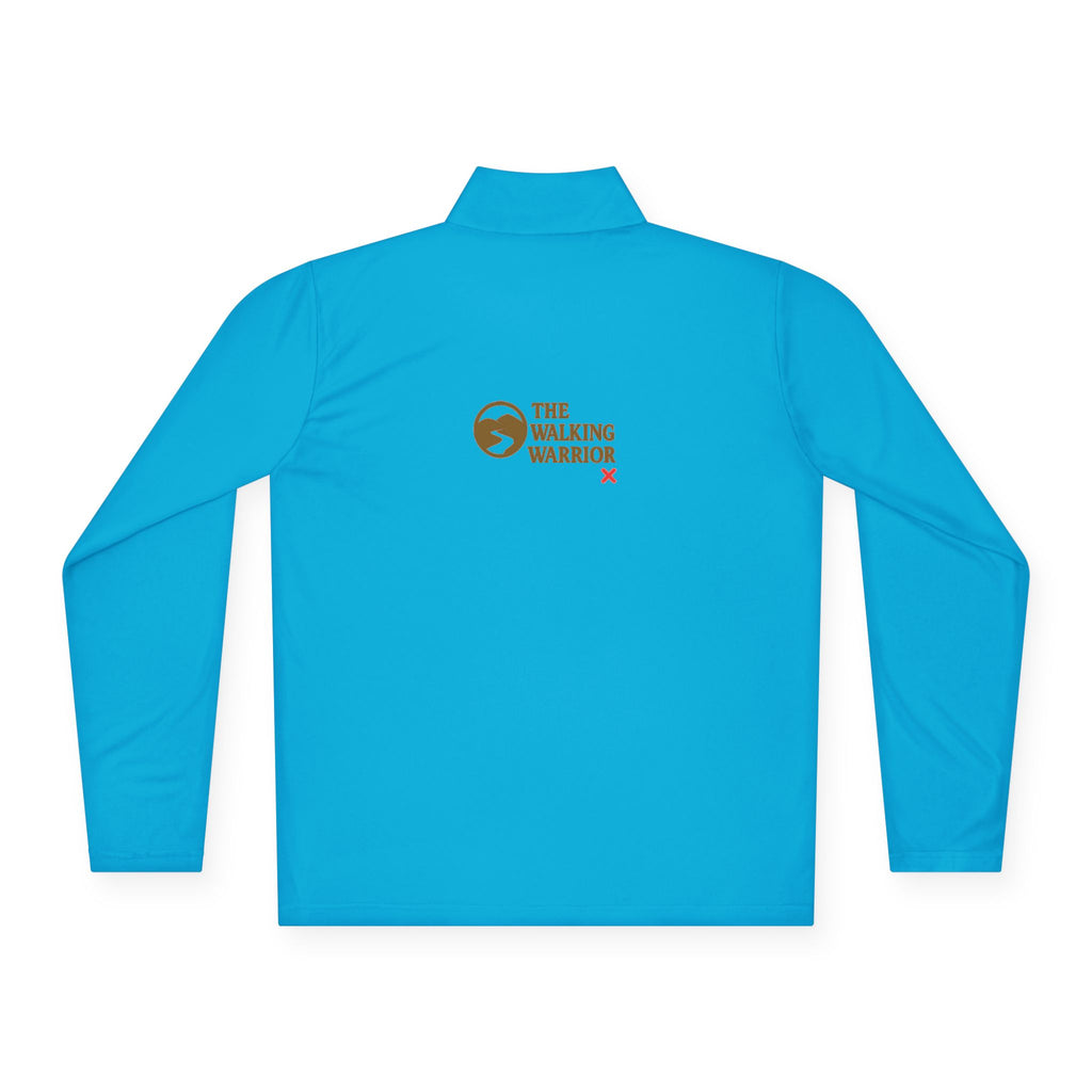 Stylish Unisex Quarter-Zip Pullover, Cozy Layering Piece, Ideal for Casual Outings, Gift for Nature Lovers, Perfect for Spring and Fall